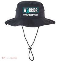 Ovarian Cancer Awareness Gift Ovarian Cancer Warrior Cool Gift Bucket Hat thumb 0