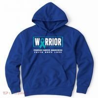 Ovarian Cancer Awareness Gift Ovarian Cancer Warrior Cool Gift Hoodie thumb 0