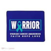 Ovarian Cancer Awareness Gift Ovarian Cancer Warrior Cool Gift Mousepad thumb 0