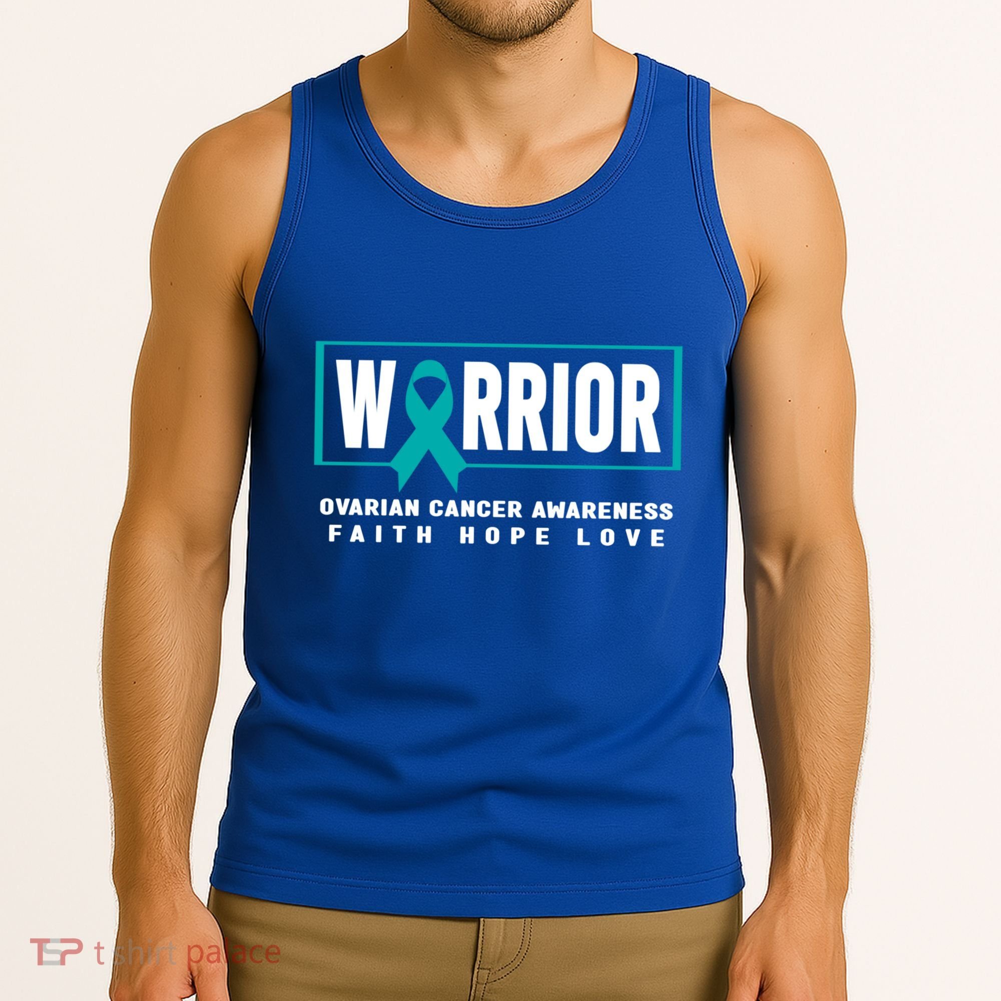 Ovarian Cancer Awareness Gift Ovarian Cancer Warrior Cool Gift Tank Top
