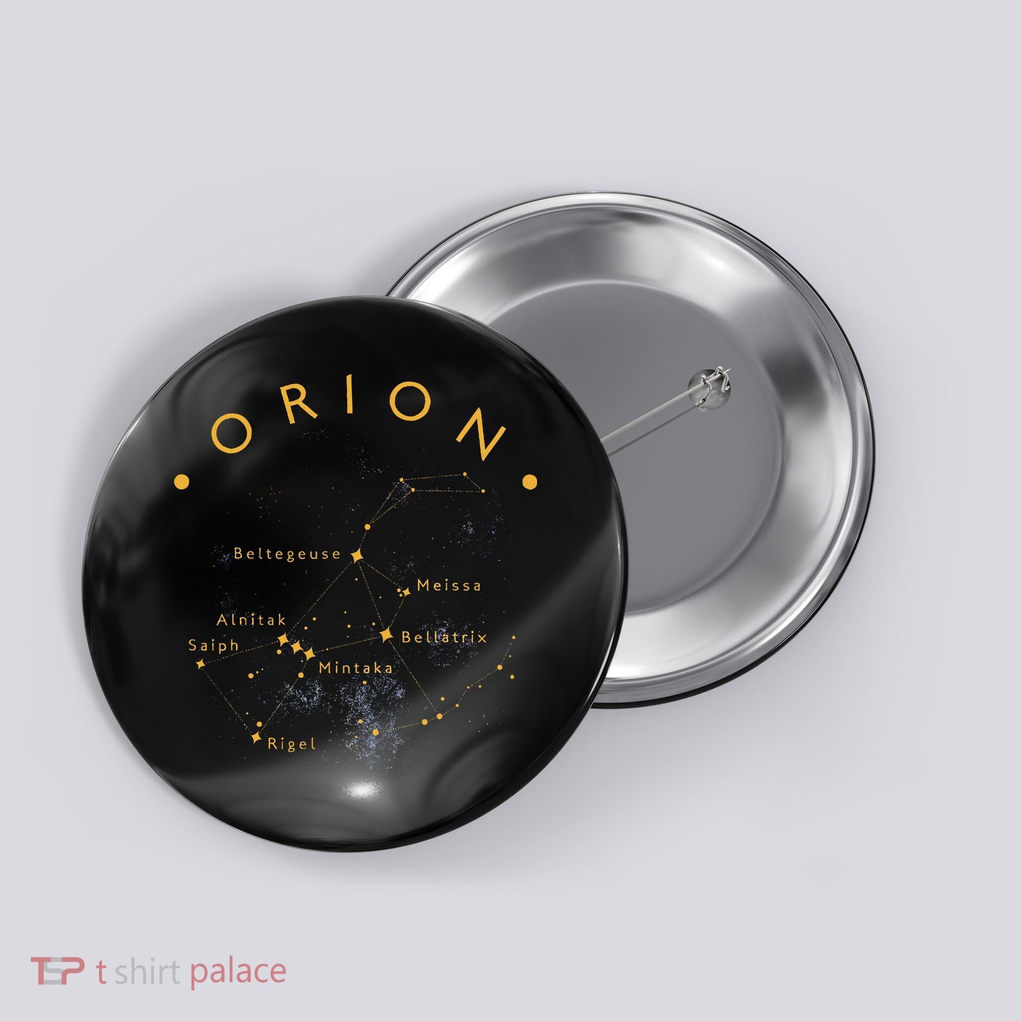 Orion Constellation Astronomy Lover Stargazing Button