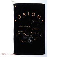 Orion Constellation Astronomy Lover Stargazing Golf Towel thumb 0