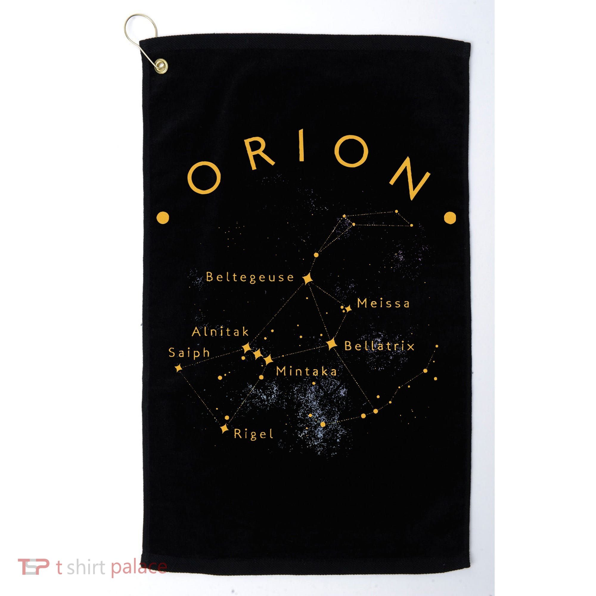 Orion Constellation Astronomy Lover Stargazing Golf Towel