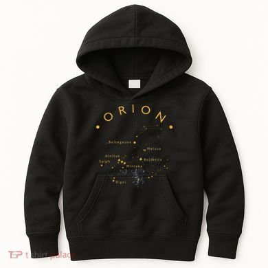 Orion Constellation Astronomy Lover Stargazing Kids Hoodie