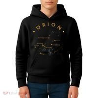 Orion Constellation Astronomy Lover Stargazing Kids Hoodie thumb 4