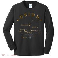 Orion Constellation Astronomy Lover Stargazing Kids Long Sleeve Shirt thumb 0
