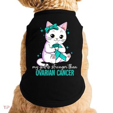 Ovarian Cancer Awareness Gift Doggie Tank