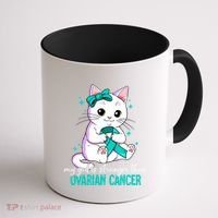 Ovarian Cancer Awareness Gift Coffee Mug thumb 1
