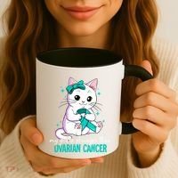 Ovarian Cancer Awareness Gift Coffee Mug thumb 3