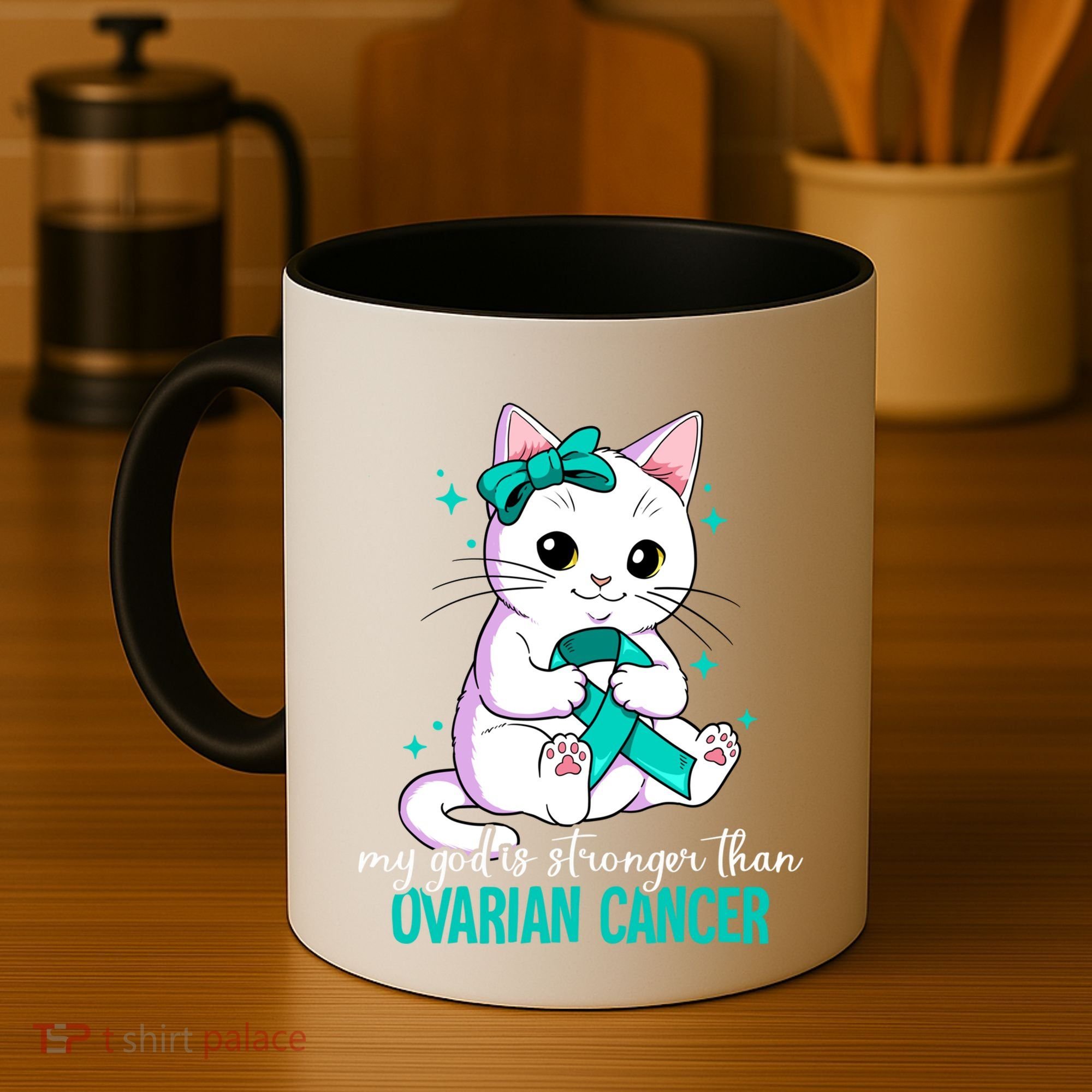 Ovarian Cancer Awareness Gift Coffee Mug