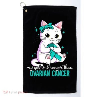 Ovarian Cancer Awareness Gift Golf Towel