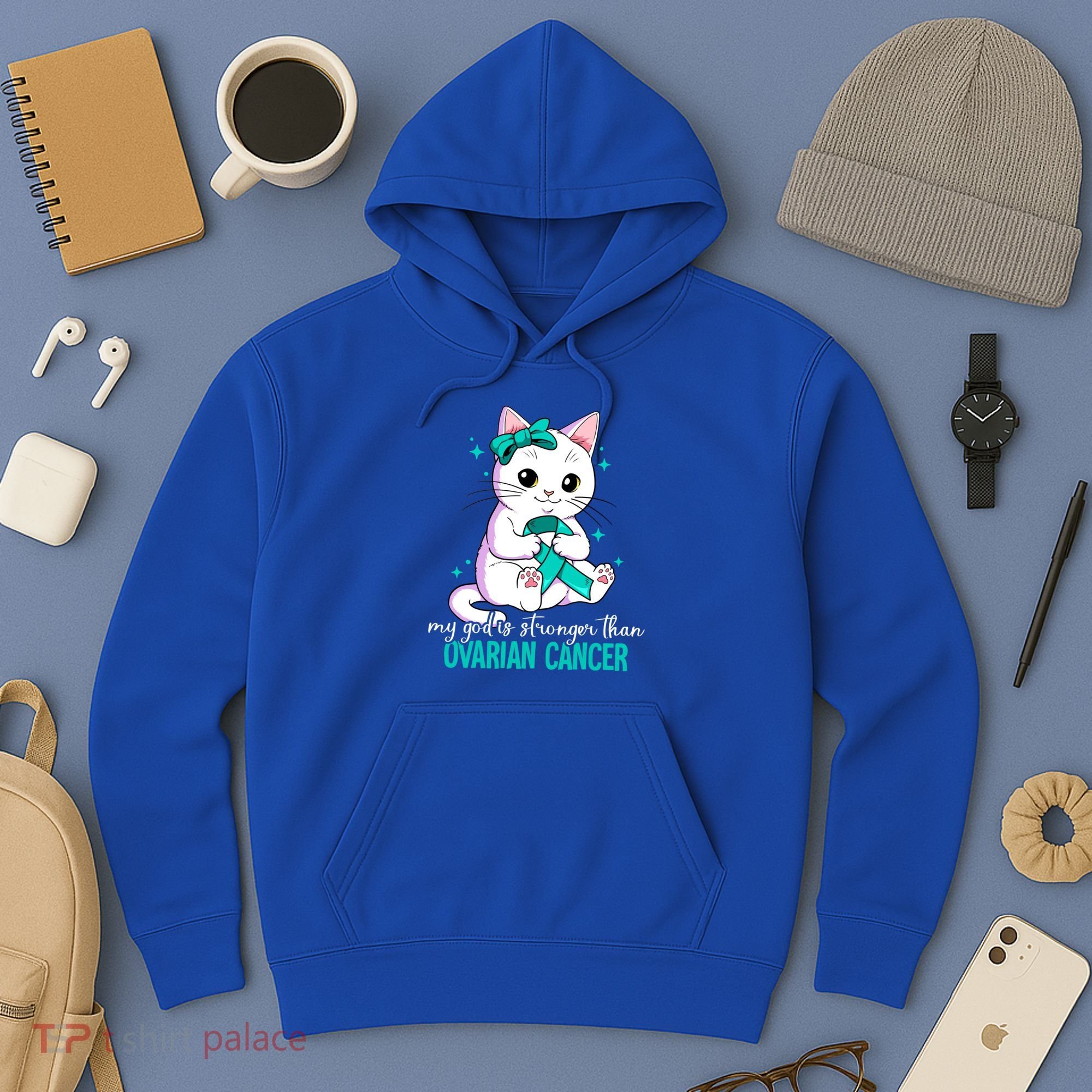 Ovarian Cancer Awareness Gift Hoodie