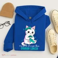 Ovarian Cancer Awareness Gift Hoodie thumb 4