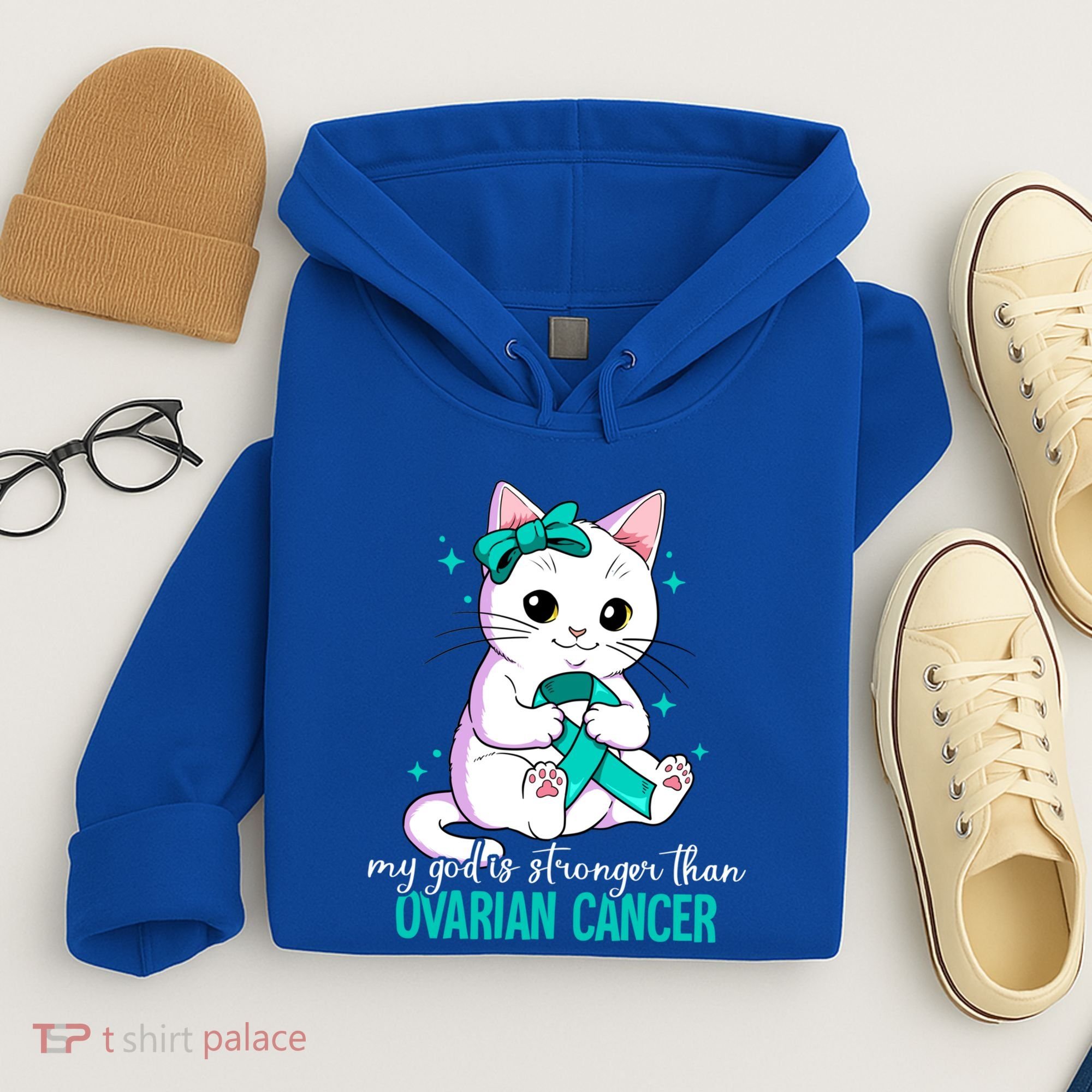 Ovarian Cancer Awareness Gift Hoodie