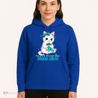 Ovarian Cancer Awareness Gift Hoodie thumb 5