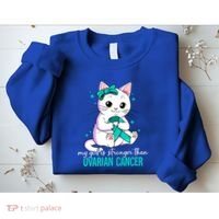 Ovarian Cancer Awareness Gift Sweatshirt thumb 2