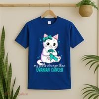Ovarian Cancer Awareness Gift T-Shirt thumb 2