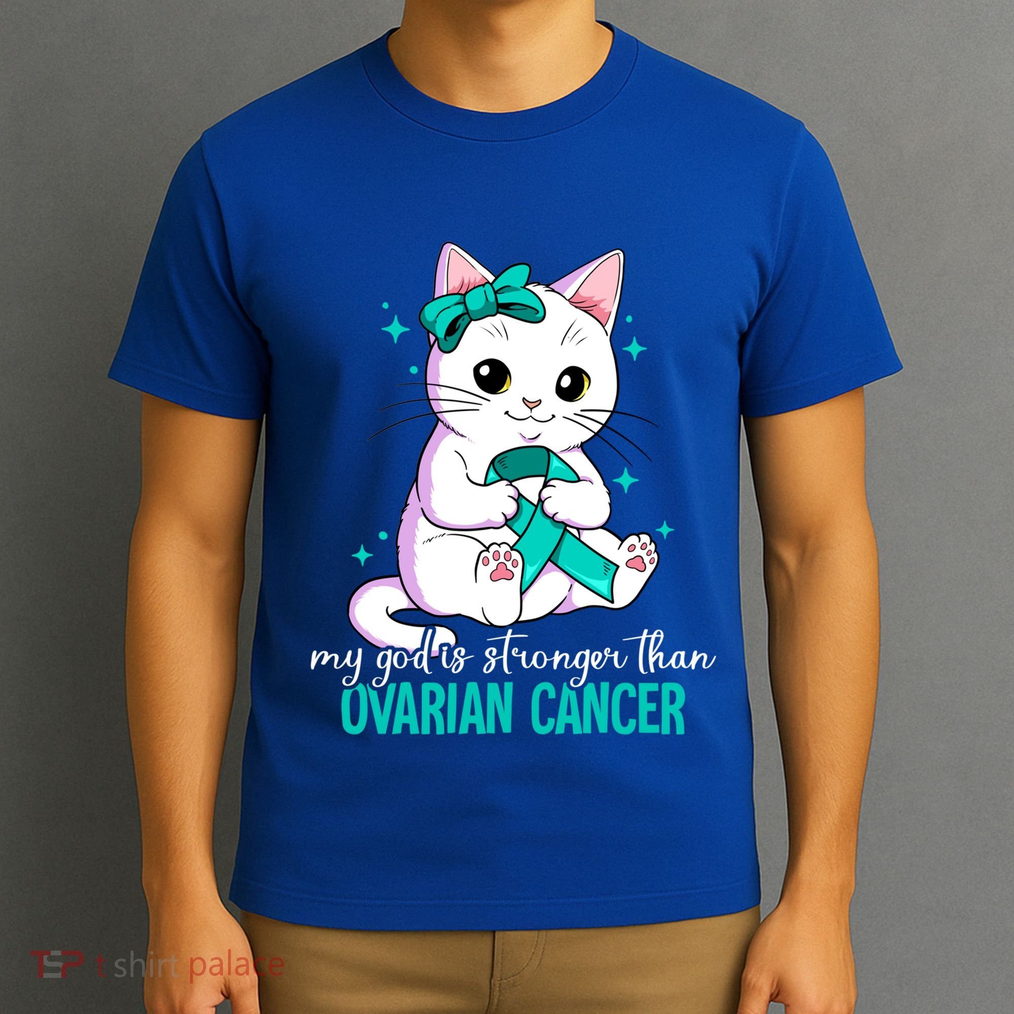Ovarian Cancer Awareness Gift T-Shirt