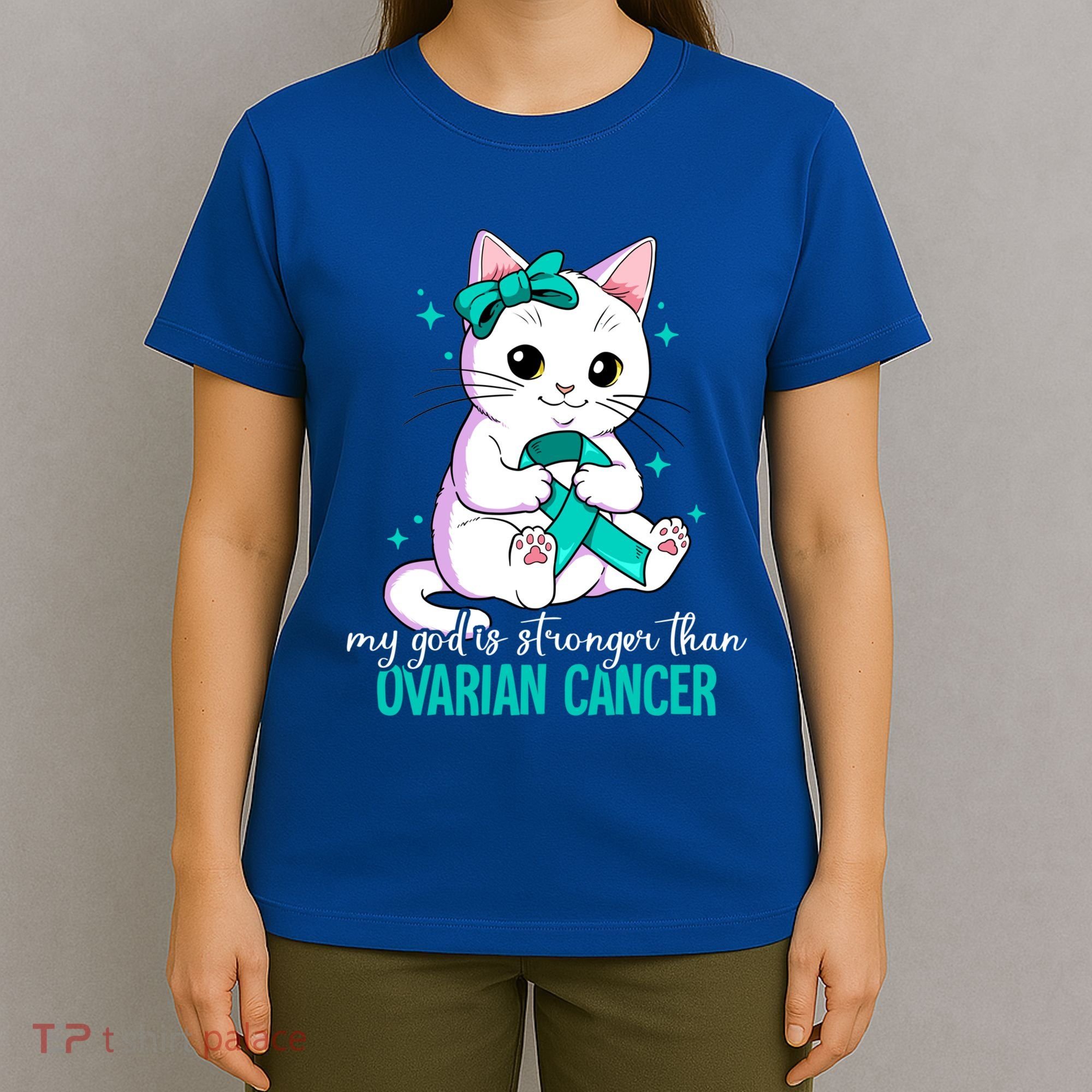 Ovarian Cancer Awareness Gift T-Shirt