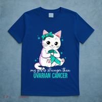 Ovarian Cancer Awareness Gift T-Shirt thumb 5