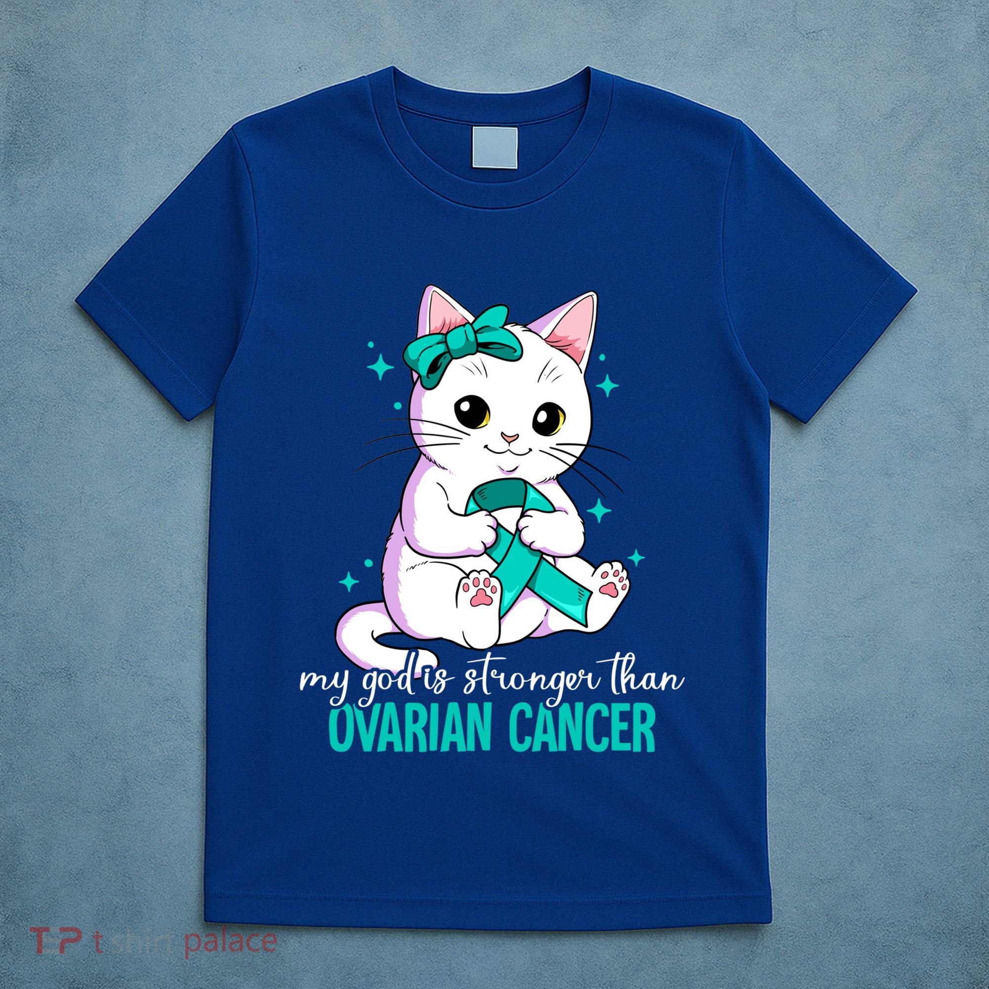 Ovarian Cancer Awareness Gift T-Shirt