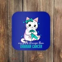 Ovarian Cancer Awareness Gift Coaster thumb 0