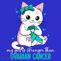 Ovarian Cancer Awareness Gift Coaster thumb 2