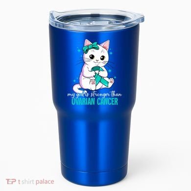 Ovarian Cancer Awareness Gift Tumbler