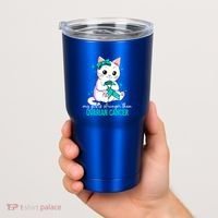Ovarian Cancer Awareness Gift Tumbler thumb 2