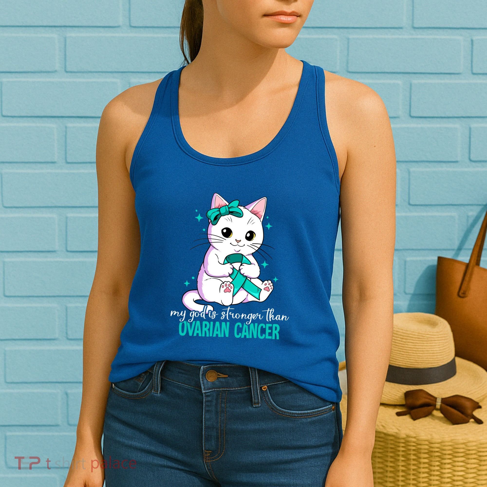 Ovarian Cancer Awareness Gift Women's Tank Top