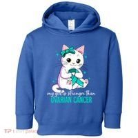 Ovarian Cancer Awareness Gift Toddler Hoodie thumb 0
