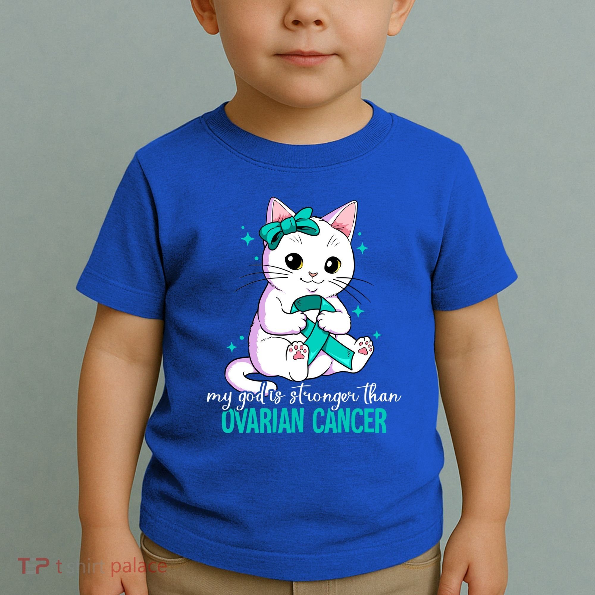 Ovarian Cancer Awareness Gift Toddler T-Shirt