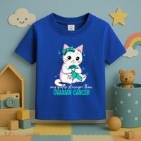 Ovarian Cancer Awareness Gift Toddler T-Shirt thumb 3