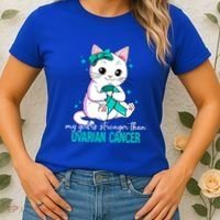 Ovarian Cancer Awareness Gift Women's T-Shirt thumb 2