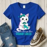 Ovarian Cancer Awareness Gift Women's T-Shirt thumb 3