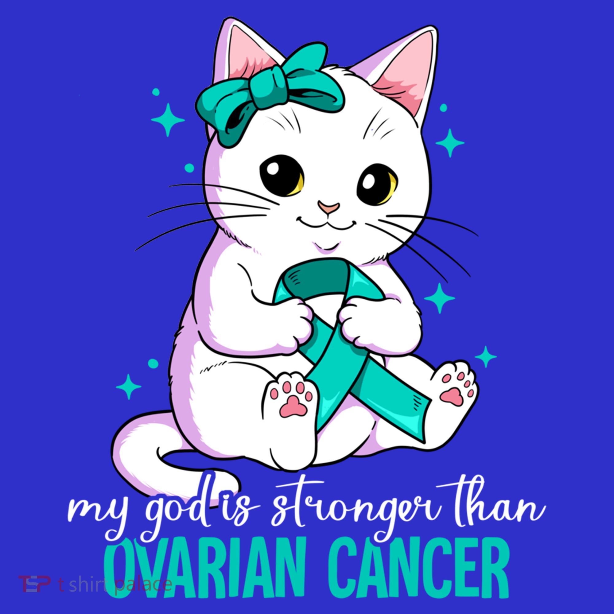 Ovarian Cancer Awareness Gift Women's T-Shirt