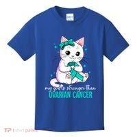 Ovarian Cancer Awareness Gift Kids T-Shirt thumb 0