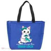 Ovarian Cancer Awareness Gift Tote Bag thumb 0