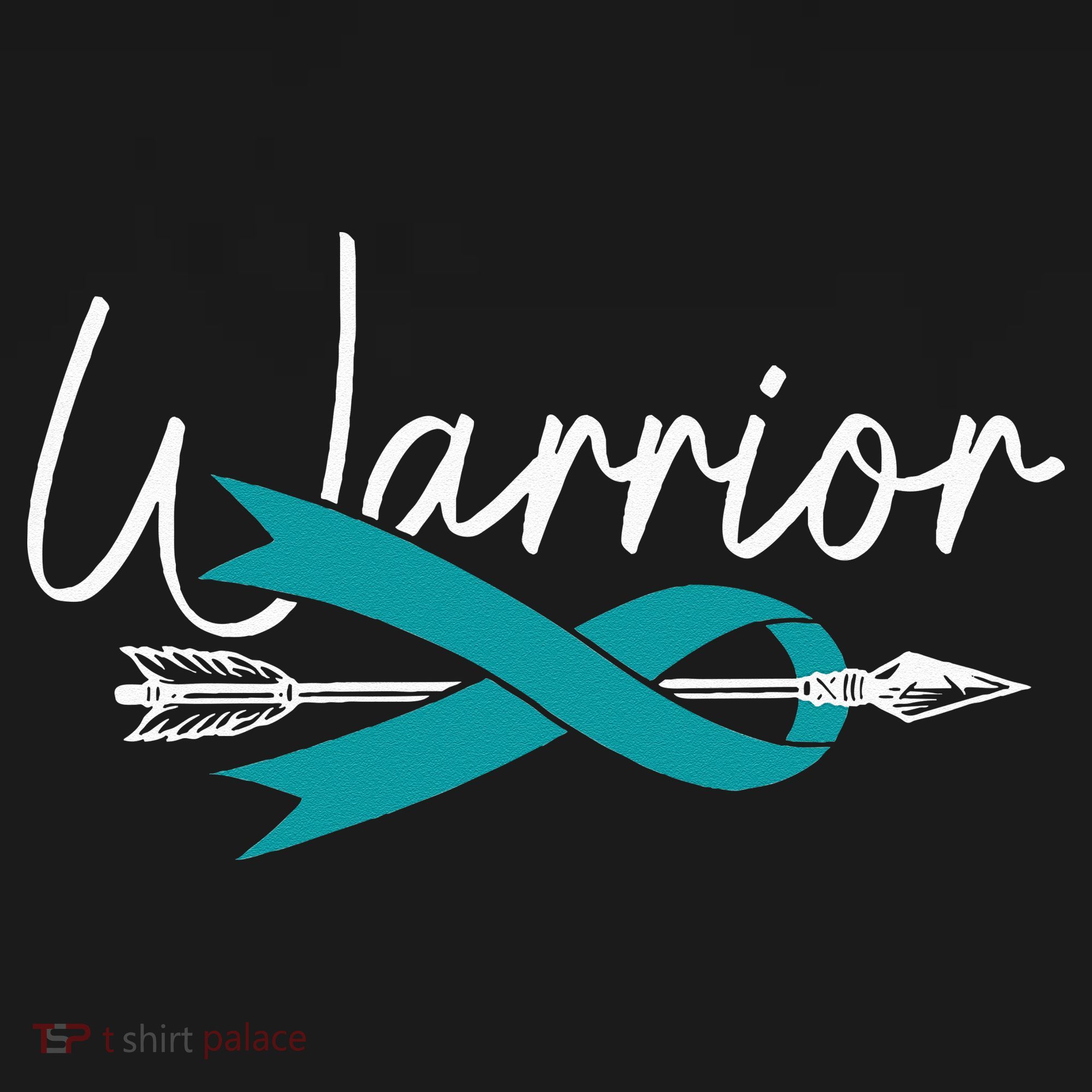 Ovarian Cancer Awareness Month Woman Teal Ribbon Warrior Women's Hoodie