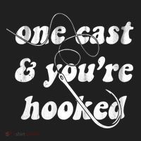 One Cast And Youre Hooked Fishing Beanie thumb 2