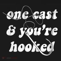 One Cast And Youre Hooked Fishing Mousepad thumb 1