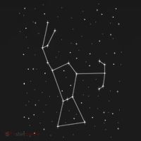 Orion Constellation Astronomy Star Picture Bucket Hat thumb 4