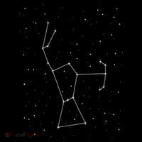Orion Constellation Astronomy Star Picture Baby Bodysuit thumb 2