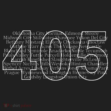 Oklahoma City And Its Suburbs Area Code 405 Cities Crop Fleece Hoodie