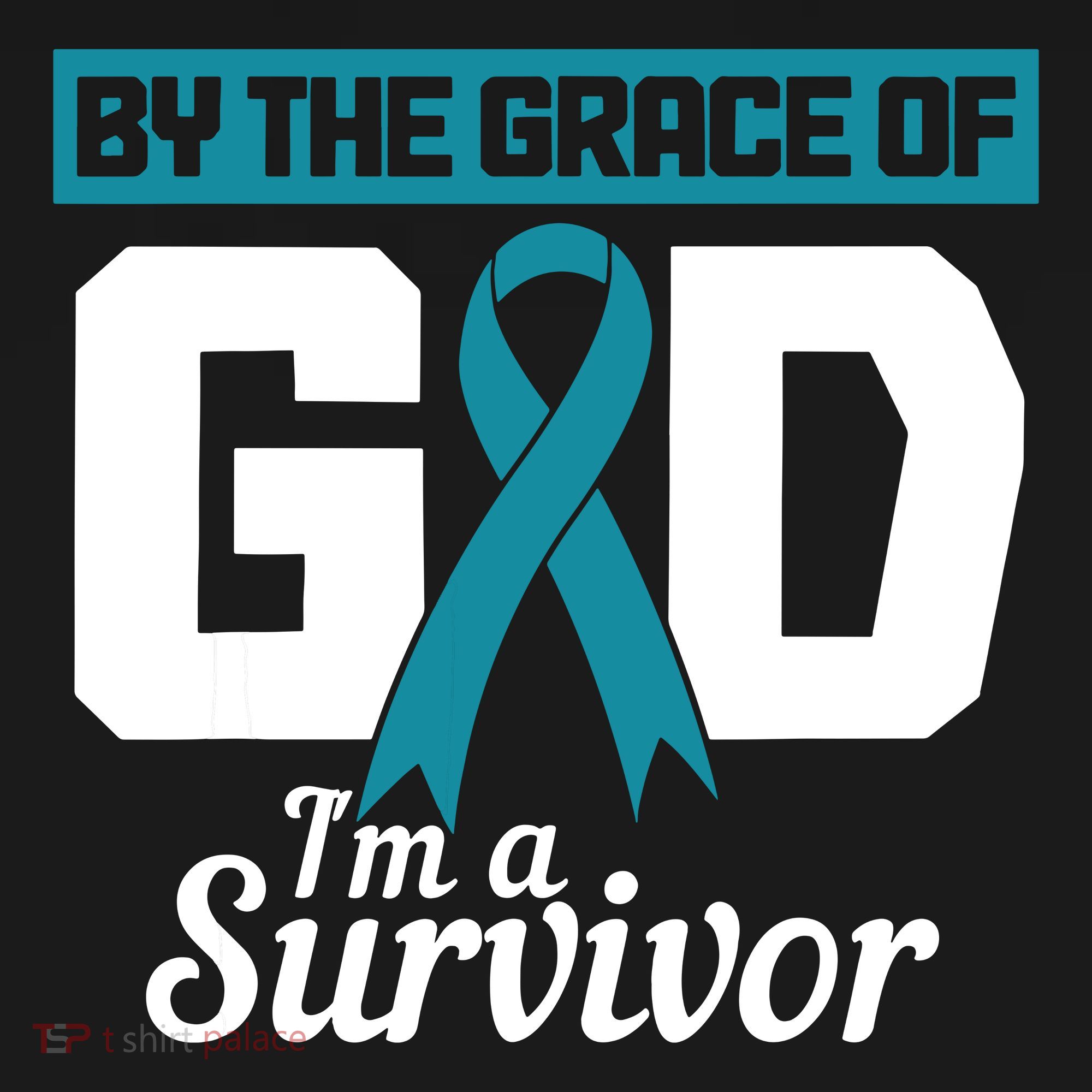 Ovarian Cancer Awareness By The Grace Of Im A Survivor Mousepad