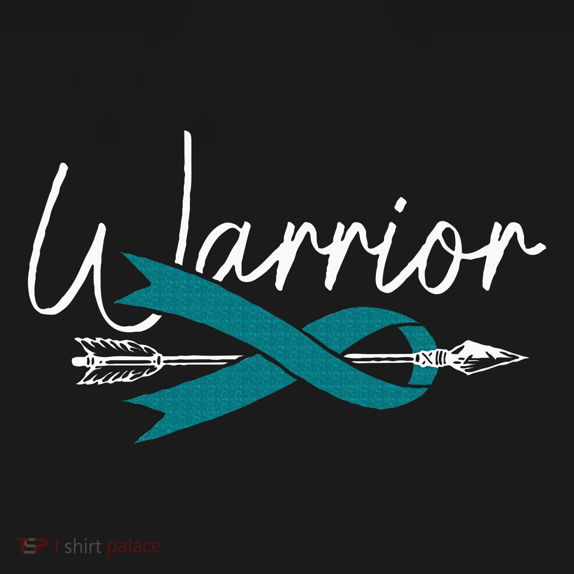 Ovarian Cancer Awareness Month Woman Teal Ribbon Warrior Women's Hoodie