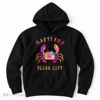 Ocean City Blue Crab Tie Dye Maryland Maryland Vacation Hoodie thumb 0