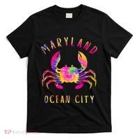 Ocean City Blue Crab Tie Dye Maryland Maryland Vacation T-Shirt thumb 0