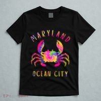 Ocean City Blue Crab Tie Dye Maryland Maryland Vacation T-Shirt thumb 5