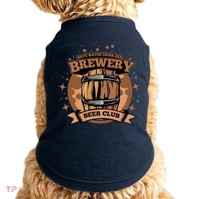 Original Craft Beer Brewery Doggie Tank